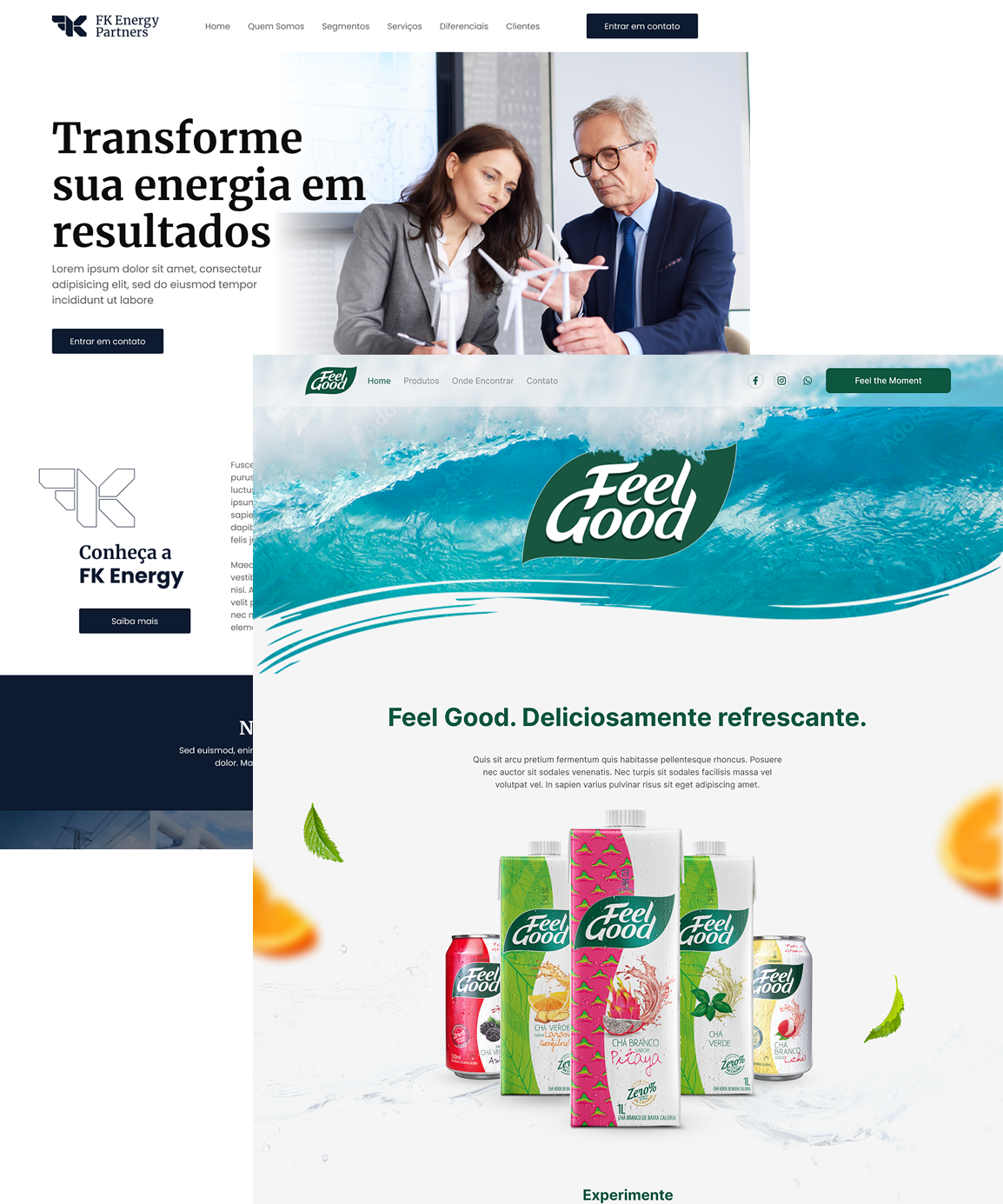 Site institucional de alta performance